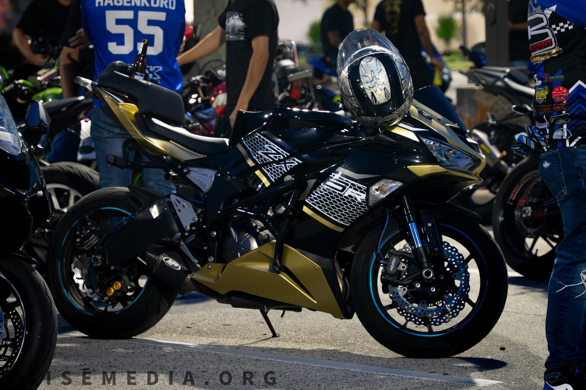 CFMR motorcycle riders on scenic road